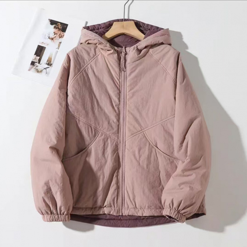 Ženska ultra kratka bez rukava puffer jakna s Chenille materijalom, punilo od svile i pamuka, elastičan spandeks, polo ovratnik