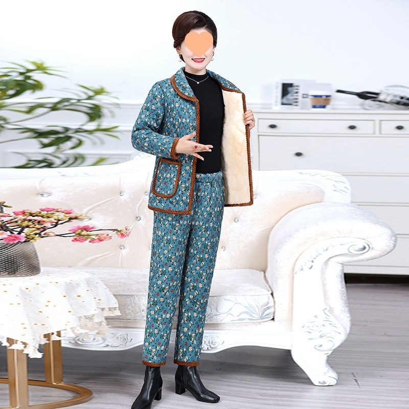 Ženski dvodijelni pamučni kaput s punilom Silk Cotton i tkanine Silk Velvet, polo ovratnik, rukavi princeze, standardna duljina (50–65 cm)