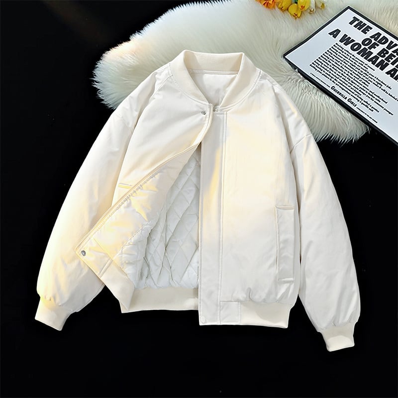 Férfi poliészter kabát baseball gallérral és kapucnival, laza szabás, cipzár, belső poliészter bélés, őszi viselethez