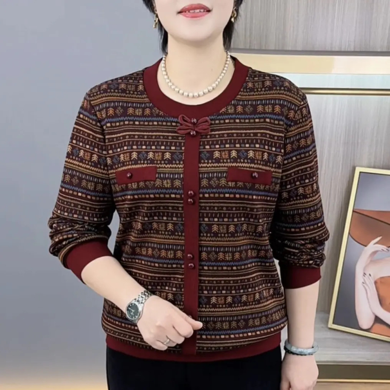 Top s dugačkim rukavima s prugastim dizajnom i plišanim podstavom, udoban ležeran kroj, polo ovratnik (tkanina: Tr fabric, PVC <30%, uzorak: pruge, debljina: srednja, duljina: srednja)