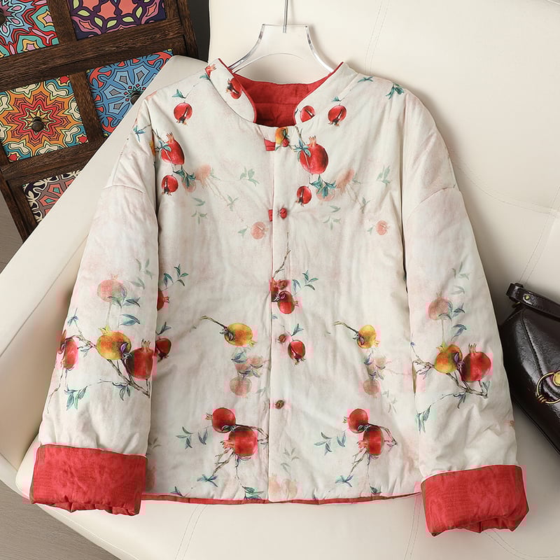 Női vastag pamutkabát, belső pamut töltettel, 95% poliészter, magas gallér, tél 2025