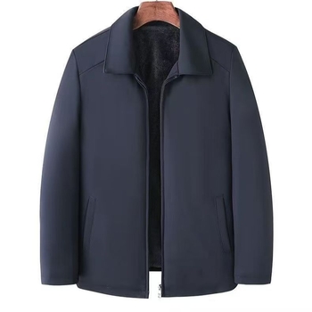 Téli kabát kapucnival és reverrel, gyapjú külső és nyúl szőrből készült bélés (2025 tavaszi modell)