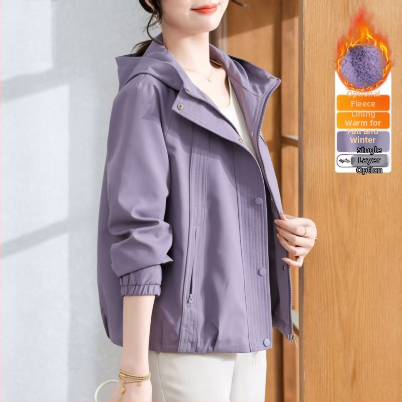 Snow Evening moterų vidutinio ilgio palto, kasdienio stiliaus, geometrijos raštas, raukšlėtas paviršius, TR audinys (PVC 70–80% ir poliesteris 50–70%), Ruduo 2025