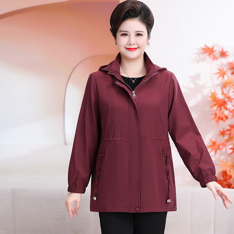 Moterų rudens trench palto, korėjiečių stiliaus, TR audinys, 70–80% kiti audiniai, 20–30% spandekso, vidutinio ilgio, be lyginimo