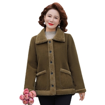 Stilinga žieminė moterų striukė vidutinio amžiaus – elegantiškas kasdienis stilius, patchwork detalės, pagrindinis audinys 95%+, antrasis ≤30%, ilgis 50–65 cm