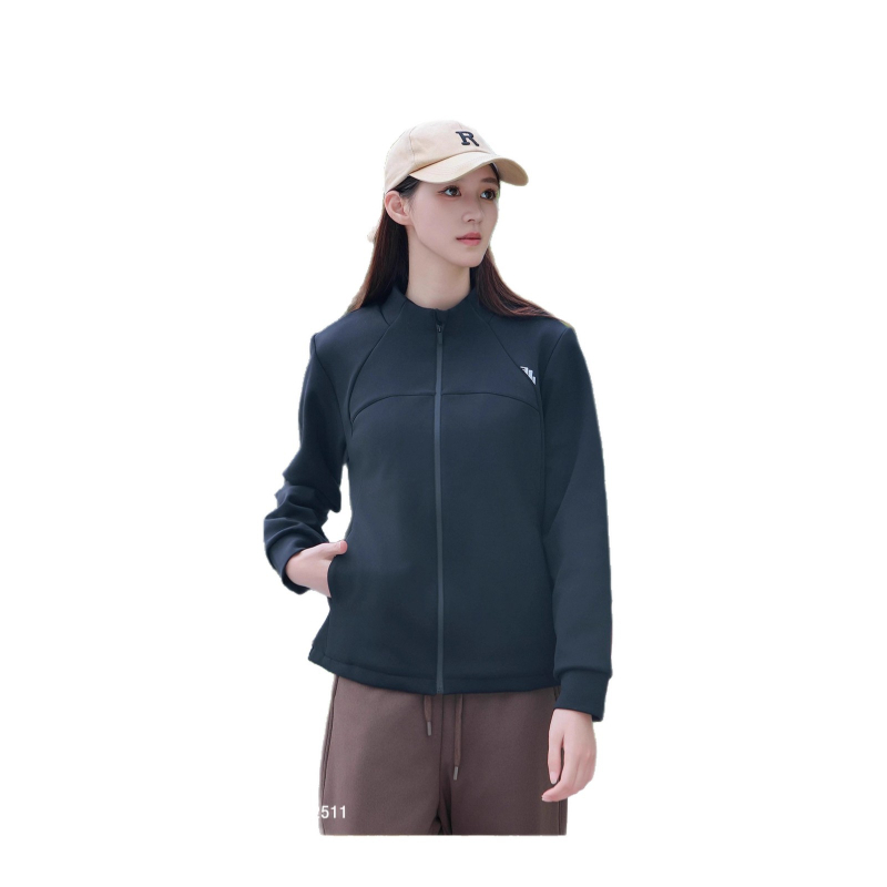 Kasile джакет със цип, тънък силует, есенно-зимна топлина, външна част найлон 70–80%, подплата полиестер-еластан 95%+, пълнеж 100% овча вълна