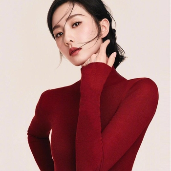 Πουλόβερ από κασμίρ, slim fit, με λαιμό μισού ύψους, μακριά μανίκια, χειμώνας 2024