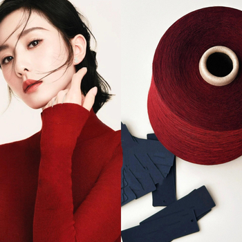 Πουλόβερ από κασμίρ, slim fit, με λαιμό μισού ύψους, μακριά μανίκια, χειμώνας 2024