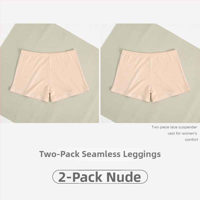 Moteriški medvilniniai saugumo šortai, vidutinė juosmens, anti ekspozicija, vasariniai trumpi šortai