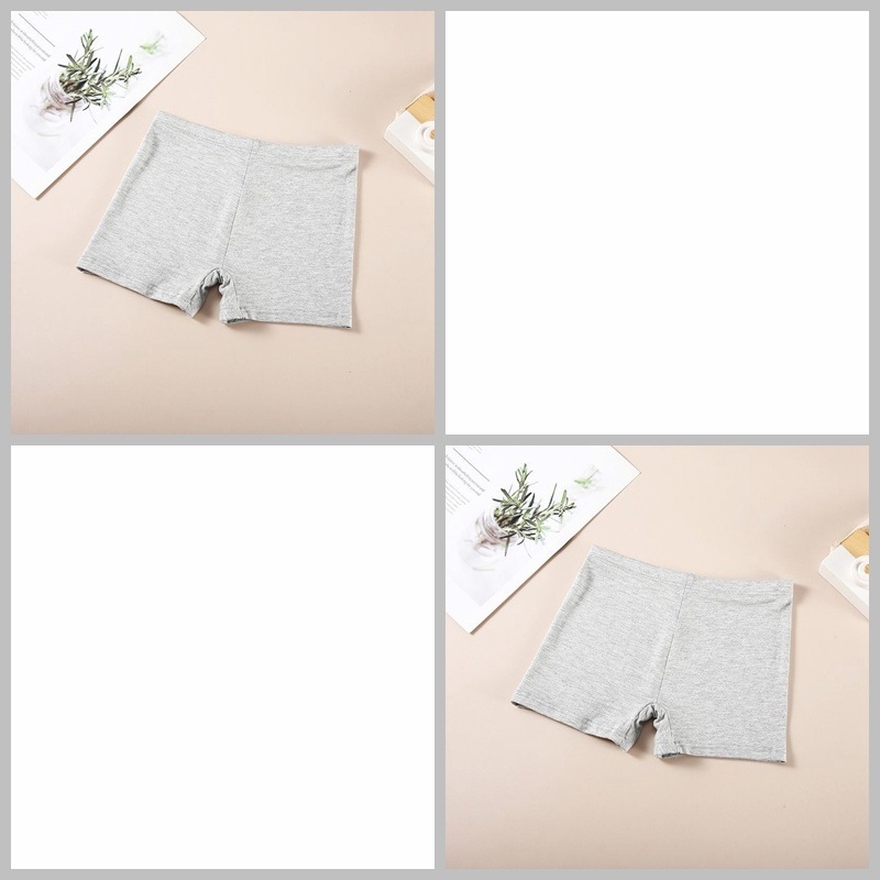 Moteriški medvilniniai saugumo šortai, vidutinė juosmens, anti ekspozicija, vasariniai trumpi šortai