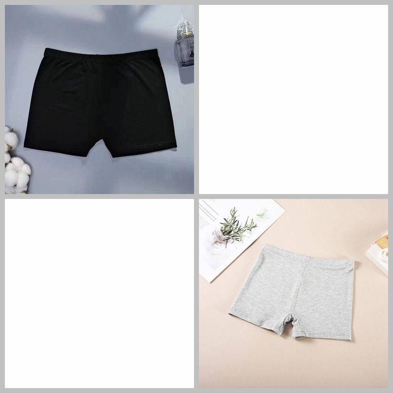 Moteriški medvilniniai saugumo šortai, vidutinė juosmens, anti ekspozicija, vasariniai trumpi šortai