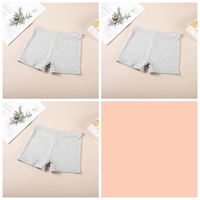 Moteriški medvilniniai saugumo šortai, vidutinė juosmens, anti ekspozicija, vasariniai trumpi šortai