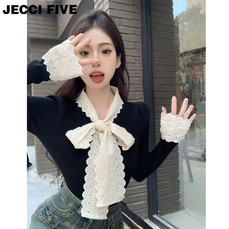 Пуловер от вискоза, дълги ръкави, кръгло деколте, еднотонен модел, къса дължина