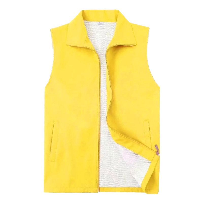 Γιλέκο με διαμαντόμορφο μοτίβο, φερμουάρ, άνετη γραμμή, ύφασμα 100% πολυεστέρα