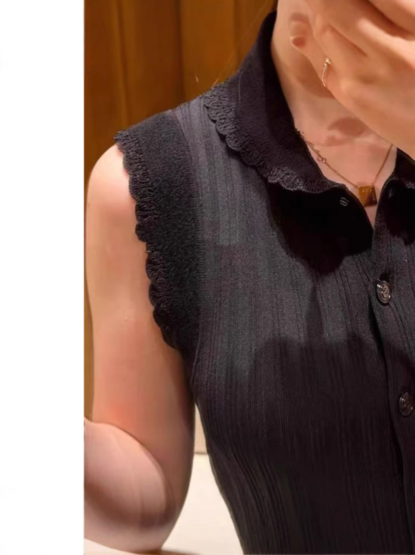 Kötött ruha V-nyakkal, A-vonalú hosszú ruhadarab, hosszú ujjú, magas derék (Ice Silk anyag, poliészter/nylon)