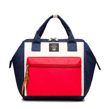 Майчинска чанта, компактна чанта за рамо с кръстосан стил, Oxford материал, капацитет под 20 л, цип за отваряне, полиестерна облицовка, лек стил