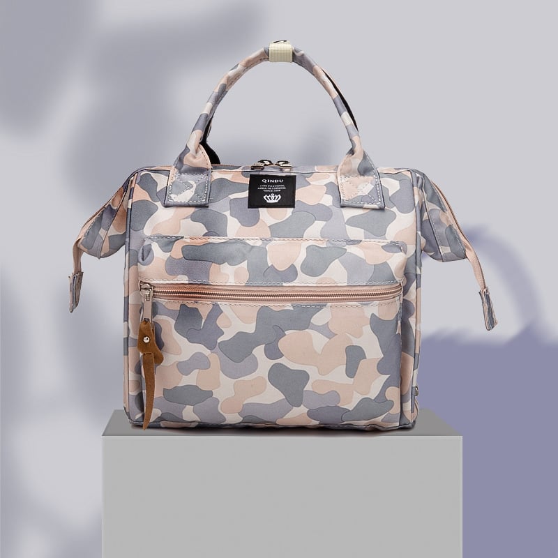 Майчинска чанта, компактна чанта за рамо с кръстосан стил, Oxford материал, капацитет под 20 л, цип за отваряне, полиестерна облицовка, лек стил