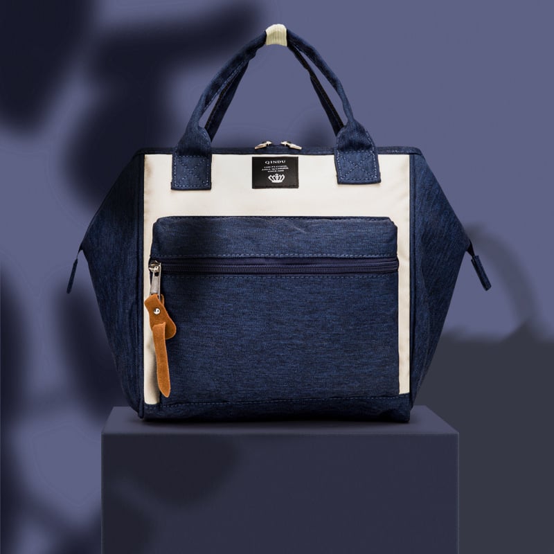 Майчинска чанта, компактна чанта за рамо с кръстосан стил, Oxford материал, капацитет под 20 л, цип за отваряне, полиестерна облицовка, лек стил