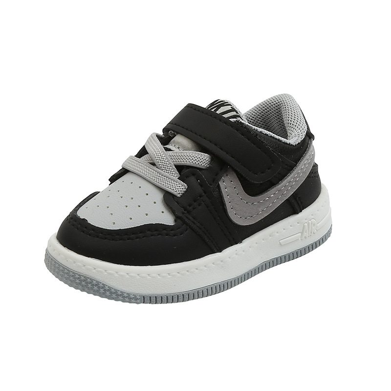 Platforma tenisice za djecu, unisex, Velcro kopčanje, niski gornji dio, gornji dio od mikrovlakna