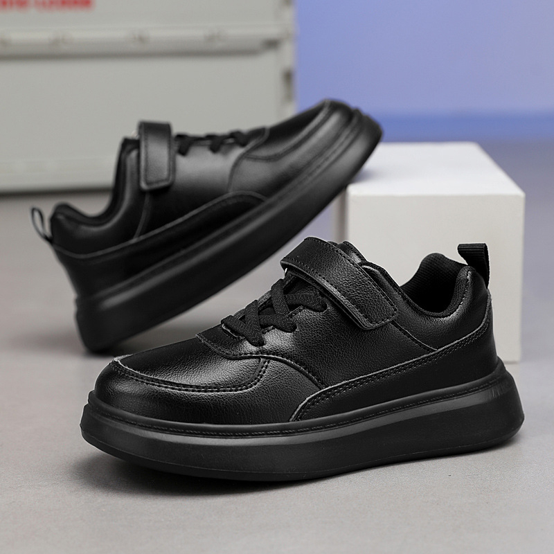 Unisex gyerekcipő, mikroszálas felsőrész, vízálló, Velcro-zár, MD talp