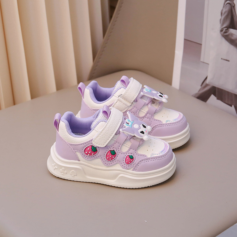 Dječje trkaće tenisice – PU gornji dio, gumena potplat, Velcro zatvarač, prozračne, lagane, za djecu 4–16 godina