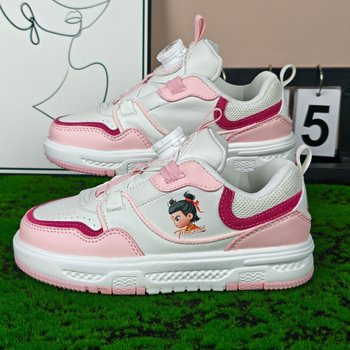 Unisex sportske casual tenisice s cartoon uzorkom, gornji dio od super vlakna, potplat od gume+MD+TPU, protuklizne, otporne na habanje i s amortizacijom, pogodne za proljeće i jesen