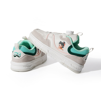 Unisex sportske casual tenisice s cartoon uzorkom, gornji dio od super vlakna, potplat od gume+MD+TPU, protuklizne, otporne na habanje i s amortizacijom, pogodne za proljeće i jesen