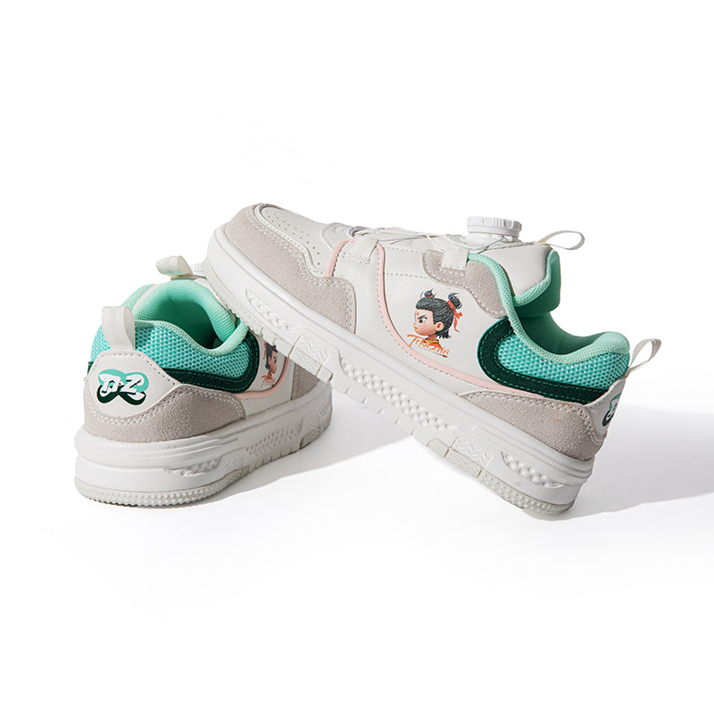 Unisex sportske casual tenisice s cartoon uzorkom, gornji dio od super vlakna, potplat od gume+MD+TPU, protuklizne, otporne na habanje i s amortizacijom, pogodne za proljeće i jesen