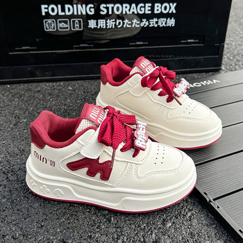 Dječje tenisice za djevojčice s prozračnim PU gornjim dijelom, Velcro zatvaranje, niski kroj, vodootporna potplat, injekcijski oblikovana potplata