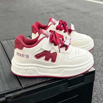 Dječje tenisice za djevojčice s prozračnim PU gornjim dijelom, Velcro zatvaranje, niski kroj, vodootporna potplat, injekcijski oblikovana potplata