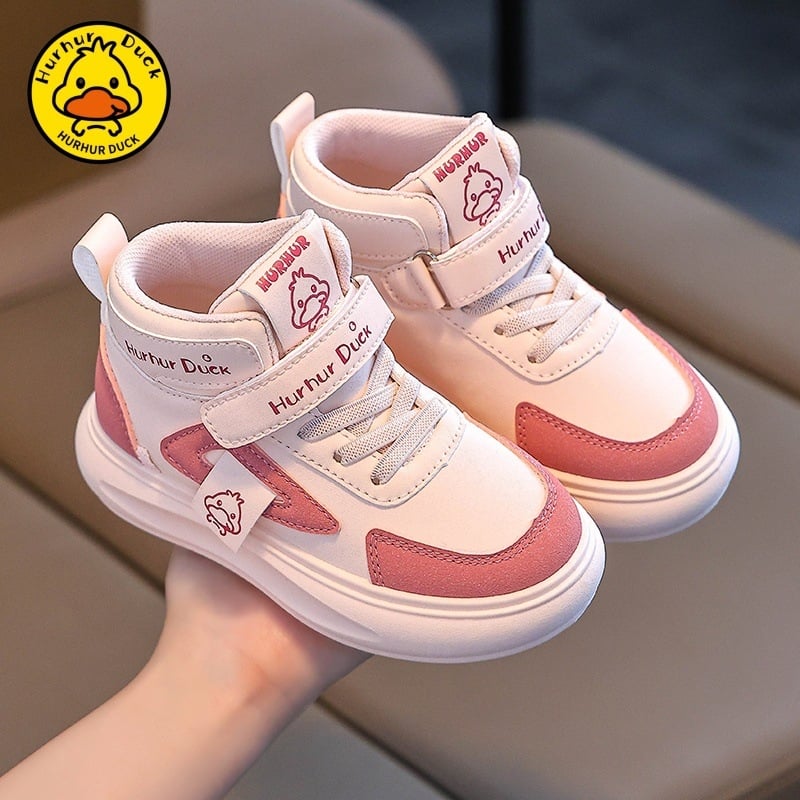 Dječje zimske visoke tenisice, gornji dio od umjetne kože, Velcro zatvarač, debeli PVC đon, zadržavaju toplinu, za djecu 1–12 godina, unisex