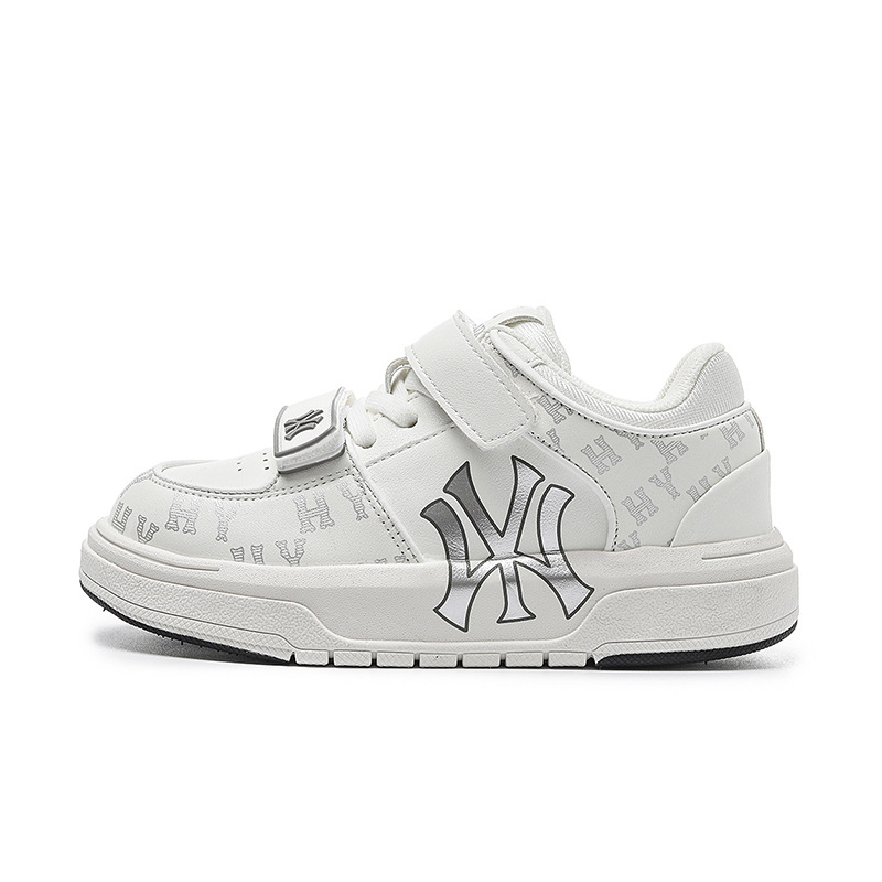 Dječje tenisice s debelom potplatom, Velcro zatvaranje, gornji dio od mikrovlakna, EVA đon, niski kroj, jednobojne, protuklizne