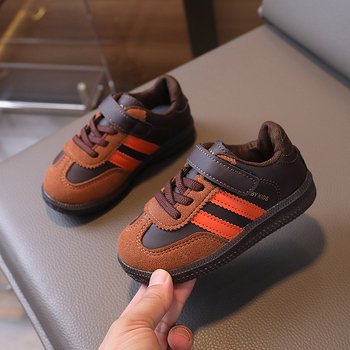 Dječje tenisice unisex — PU gornji dio, TPR đon, niski kroj, Velcro traka, mrežasta podstava