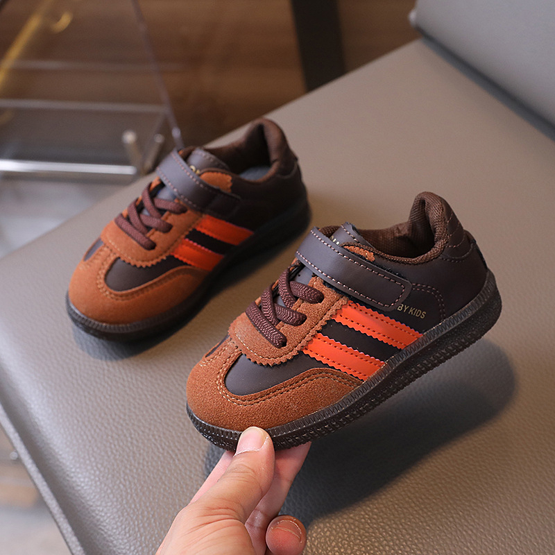 Dječje tenisice unisex — PU gornji dio, TPR đon, niski kroj, Velcro traka, mrežasta podstava