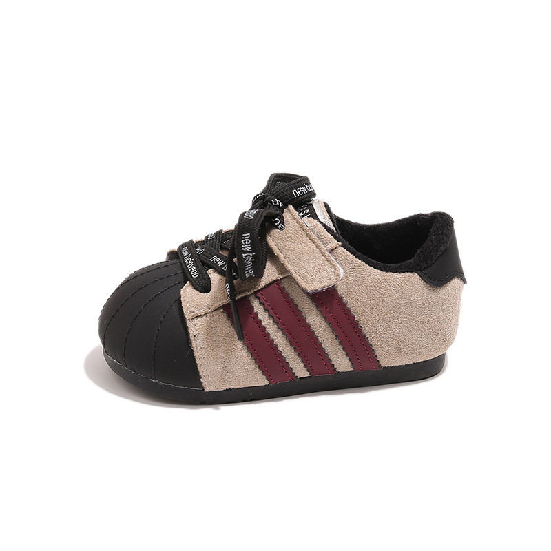 Dječje tenisice s Velcro zatvaračem, mikrovlaknena koža, gumeni potplat, lagane, antislip, otporne, za zimu, proljeće i jesen
