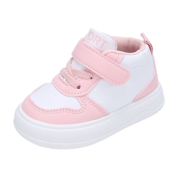 Dječje tenisice za trčanje, prozračni PU gornji dio, gumeni potplat, Velcro zatvarač, unisex