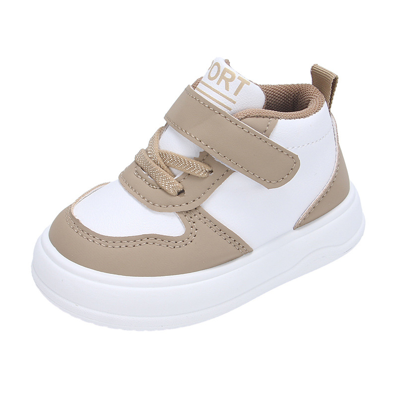 Dječje tenisice za trčanje, prozračni PU gornji dio, gumeni potplat, Velcro zatvarač, unisex
