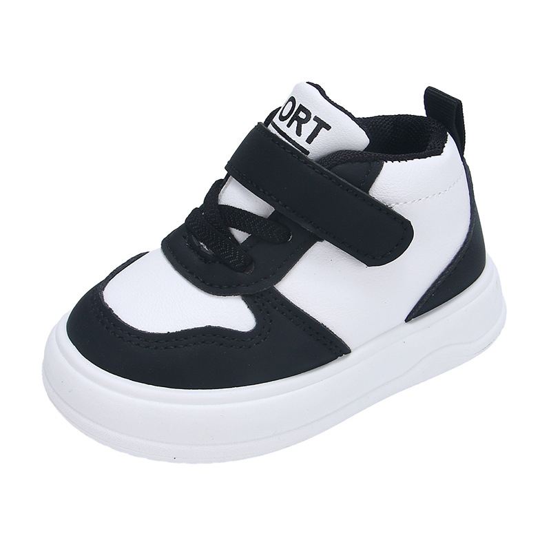 Dječje tenisice za trčanje, prozračni PU gornji dio, gumeni potplat, Velcro zatvarač, unisex