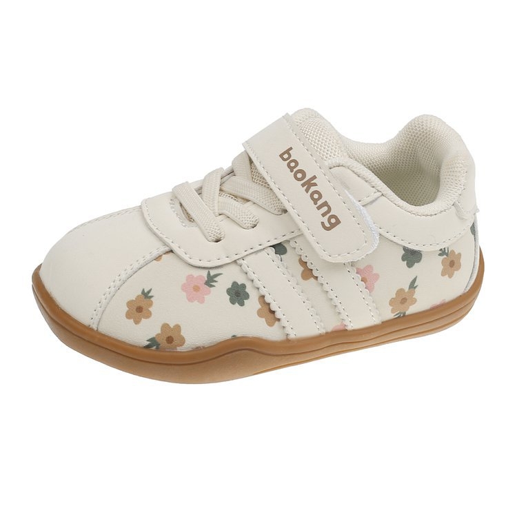 Unisex dječje tenisice za jesen, prozračne, gornji dio od umjetne kože, zatvarač na Velcro, gumeni potplat