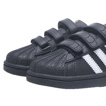 Dječje tenisice s Shell-Toe i Velcro kopčanjem, gornji dio od mikrovlakana, niski profil, Unisex