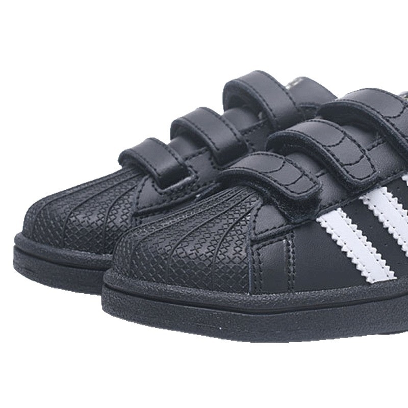 Dječje tenisice s Shell-Toe i Velcro kopčanjem, gornji dio od mikrovlakana, niski profil, Unisex