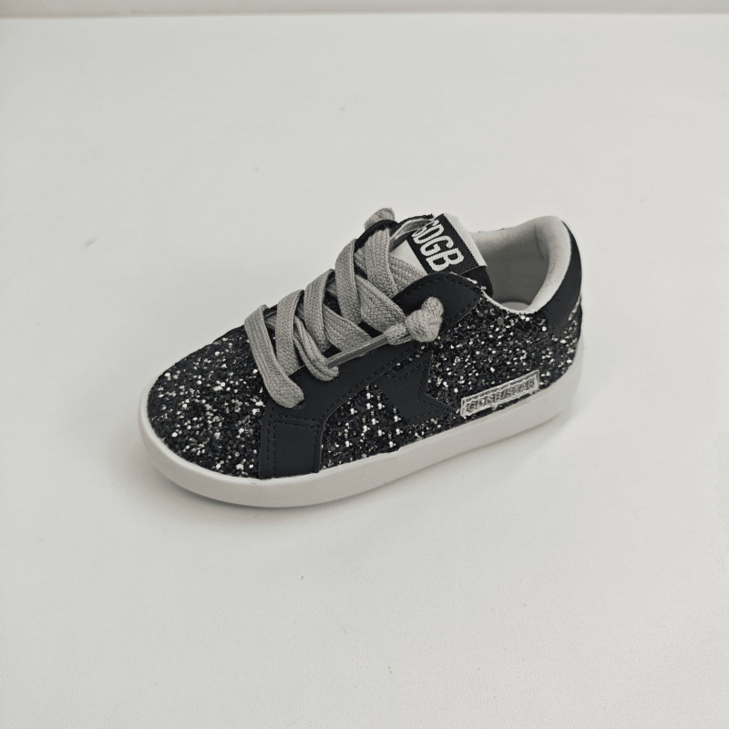 Adidași pentru copii, talpă subțire, model stea, exterior din blană, talpă din cauciuc, căptușeală PU