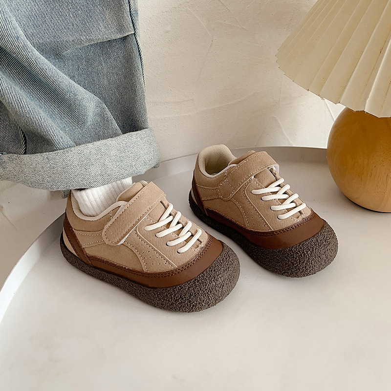 Dječje planinarske tenisice s Velcro zatvaranjem, prozračan microfiber gornji dio, anti-slip PVC đon (1-6 godina, zimsko/proljetno/jesensko doba)