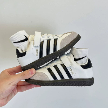 Dječje tenisice za trening s gornjim dijelom od mikrovlakna i gumom potplatom, unisex, kopčanje na Velcro traku, za dob 4-16 godina, izdanje ljeta 2025