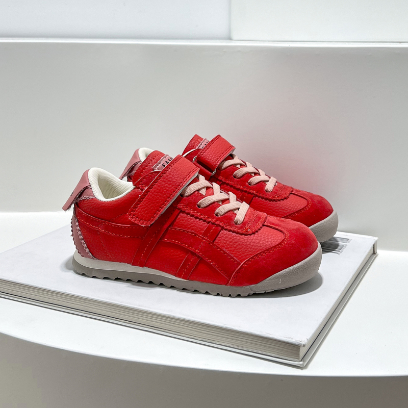 Dječje tenisice Forrest Gump, niskog profila, kožni gornji dio, Velcro kopčanje, gumeni potplat, prozračan, unisex, uzrast 1–12 godina.