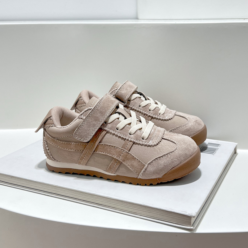 Dječje tenisice Forrest Gump, niskog profila, kožni gornji dio, Velcro kopčanje, gumeni potplat, prozračan, unisex, uzrast 1–12 godina.