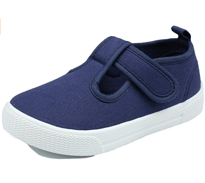 Dječje platnene tenisice u korejskom stilu, unisex, mekane potplate, unutarnje tenisice za bebe i malu djecu, bijele