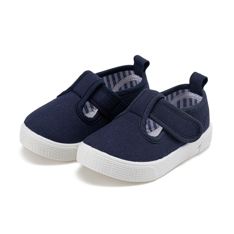Dječje platnene tenisice u korejskom stilu, unisex, mekane potplate, unutarnje tenisice za bebe i malu djecu, bijele