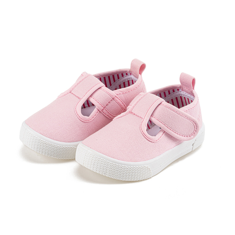 Dječje platnene tenisice u korejskom stilu, unisex, mekane potplate, unutarnje tenisice za bebe i malu djecu, bijele