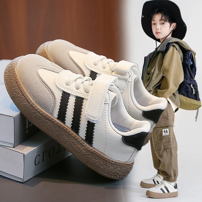 Dječje prozračne sportske tenisice s Velcro kopčom, unisex, protivklizne, otporne na habanje, PU gornji dio, gumeni potplat, za proljeće, ljeto i jesen